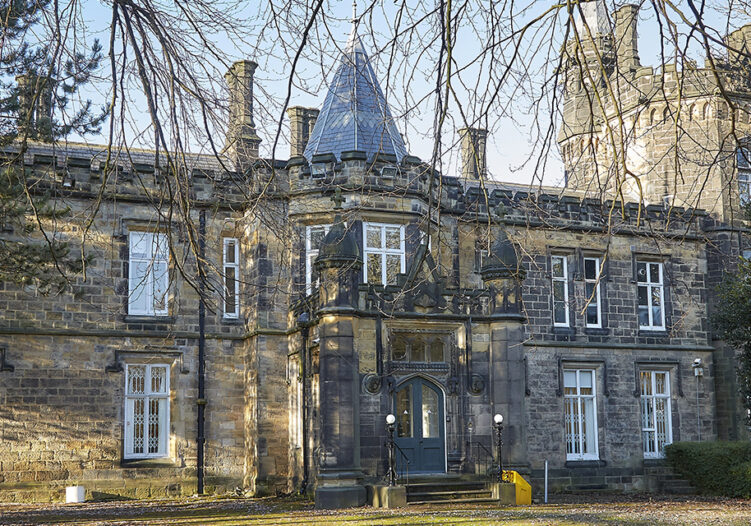 A view of Ormston School from the grounds