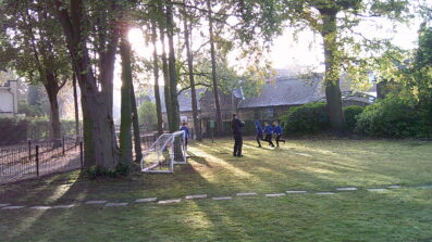 Students on Ormston Grounds