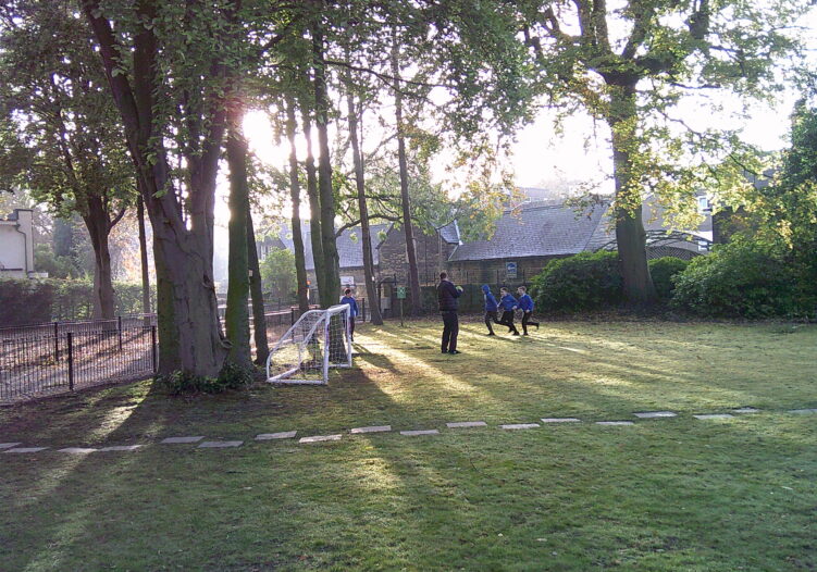 Students on Ormston Grounds